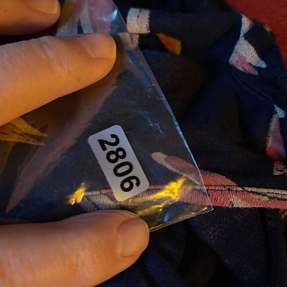 Lucky Brand size L tropical floral print. Boho  festival - Picture 7 of 7